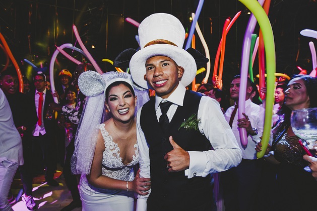 Ana Siucho y Edison Flores