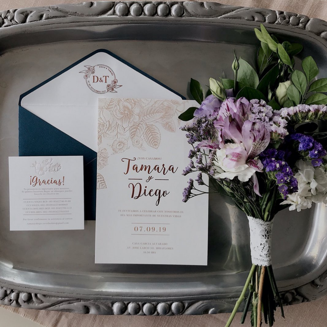 Tips sobre el diseño de las invitaciones de boda